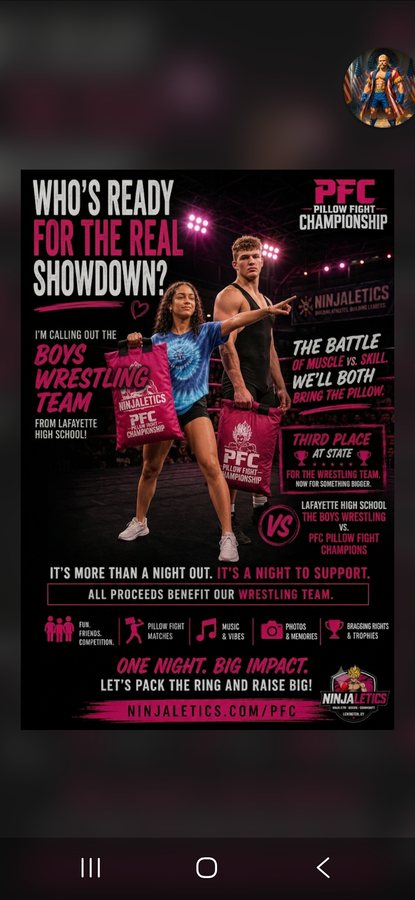 PFC fundraiser showdown promo